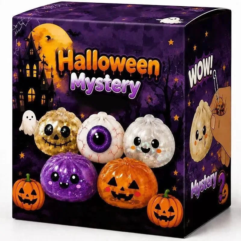 Halloween Blind Box Glitter Squishy Toy