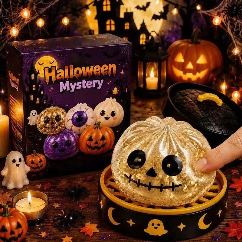 Halloween Blind Box Glitter Squishy Toy