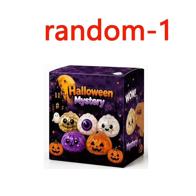 Halloween Blind Box Glitter Squishy Toy